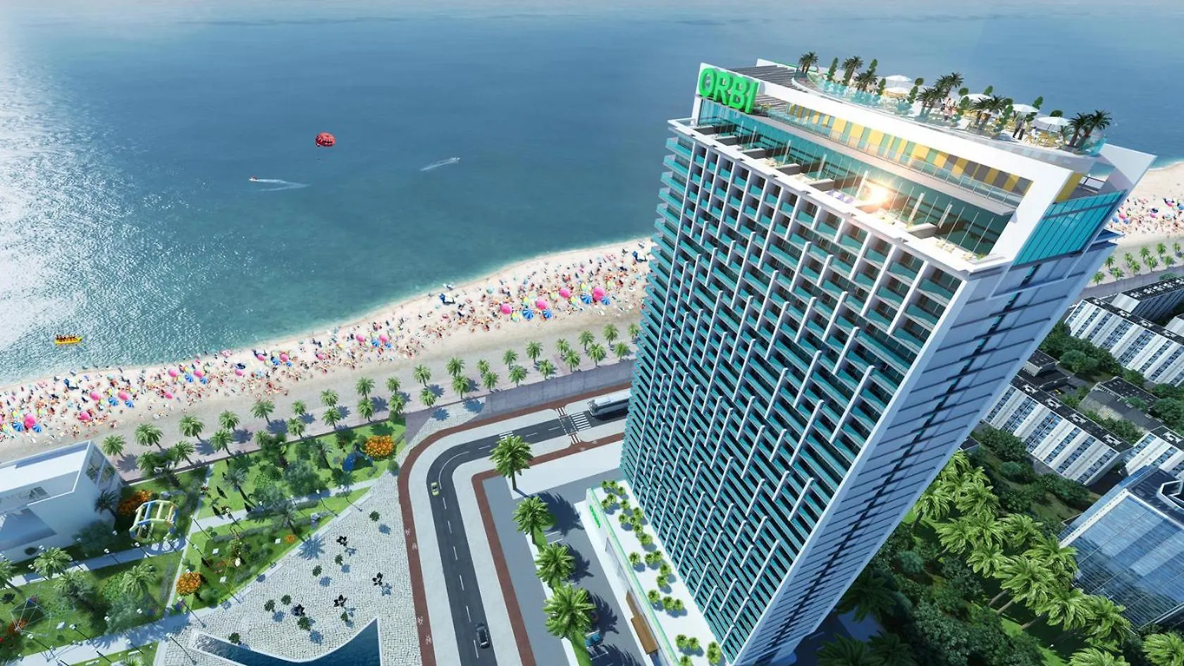 Batumi Orbi Beach Tower, Apartment 3 Rooms